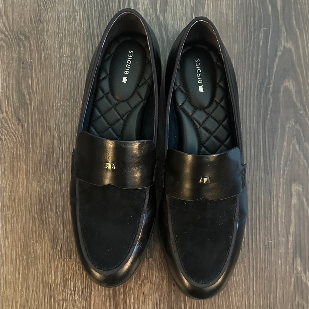 Birdies Women’s Elegant Black Slip-Ons